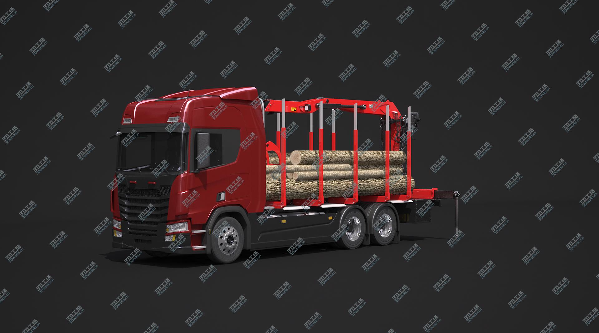 images/goods_img/202104092/3D model Generic Logging Truck/3.jpg